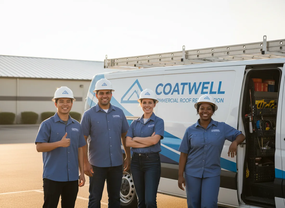 Commercial roof coating company in Bakersfield, VT